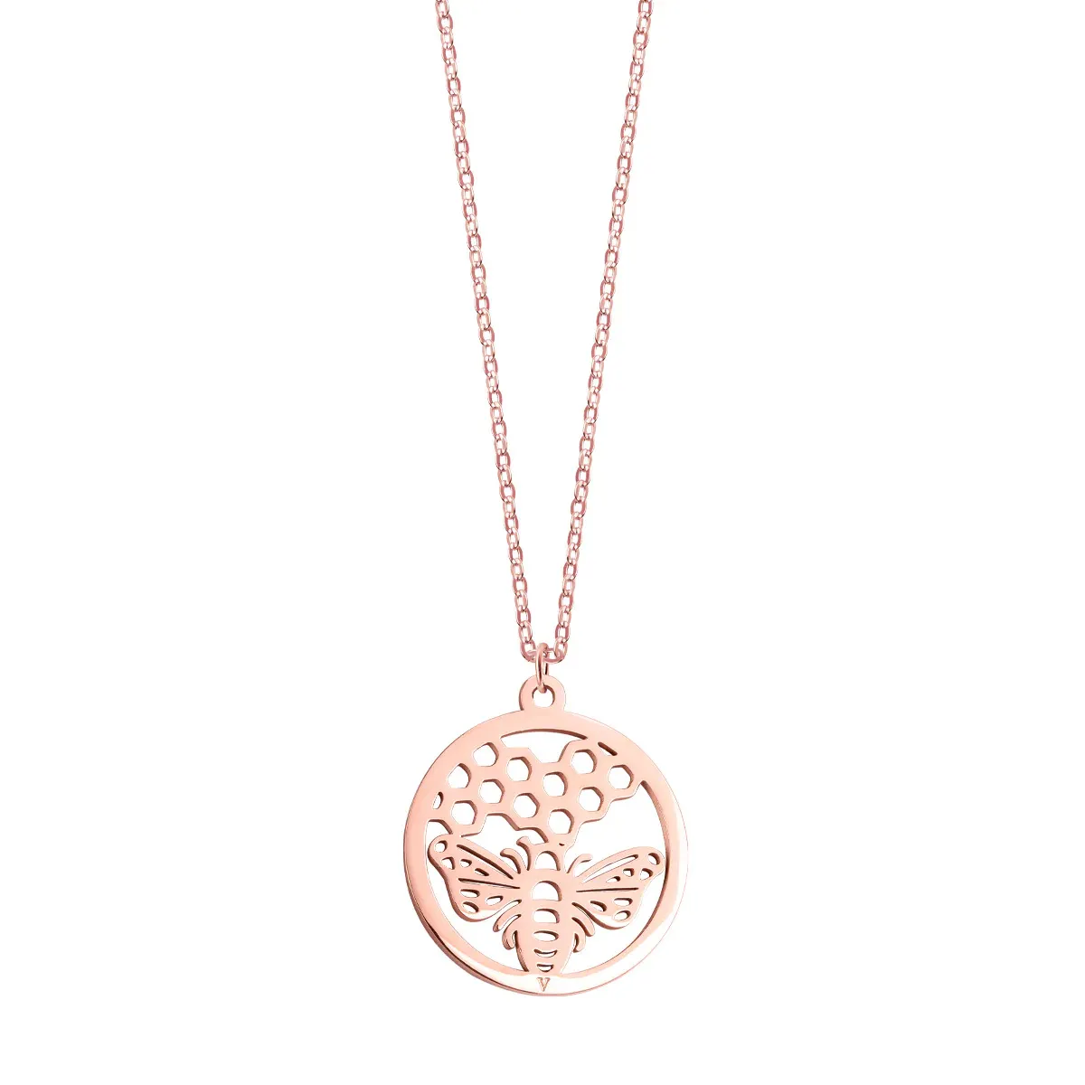 Necklace with bee