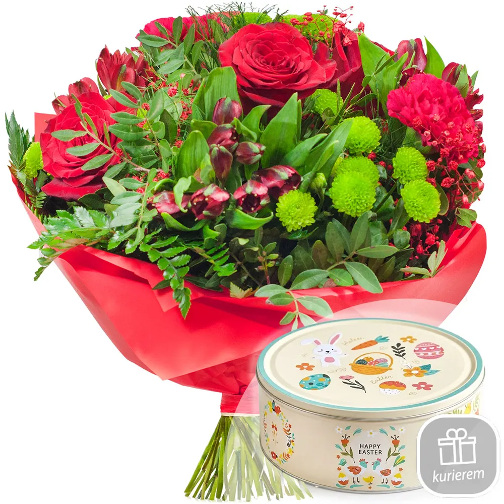 Love Story bouquet with cookies