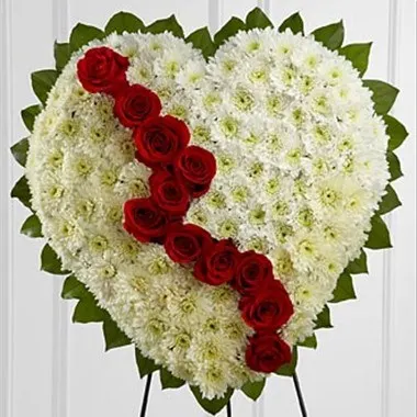 Broken Heart Wreath