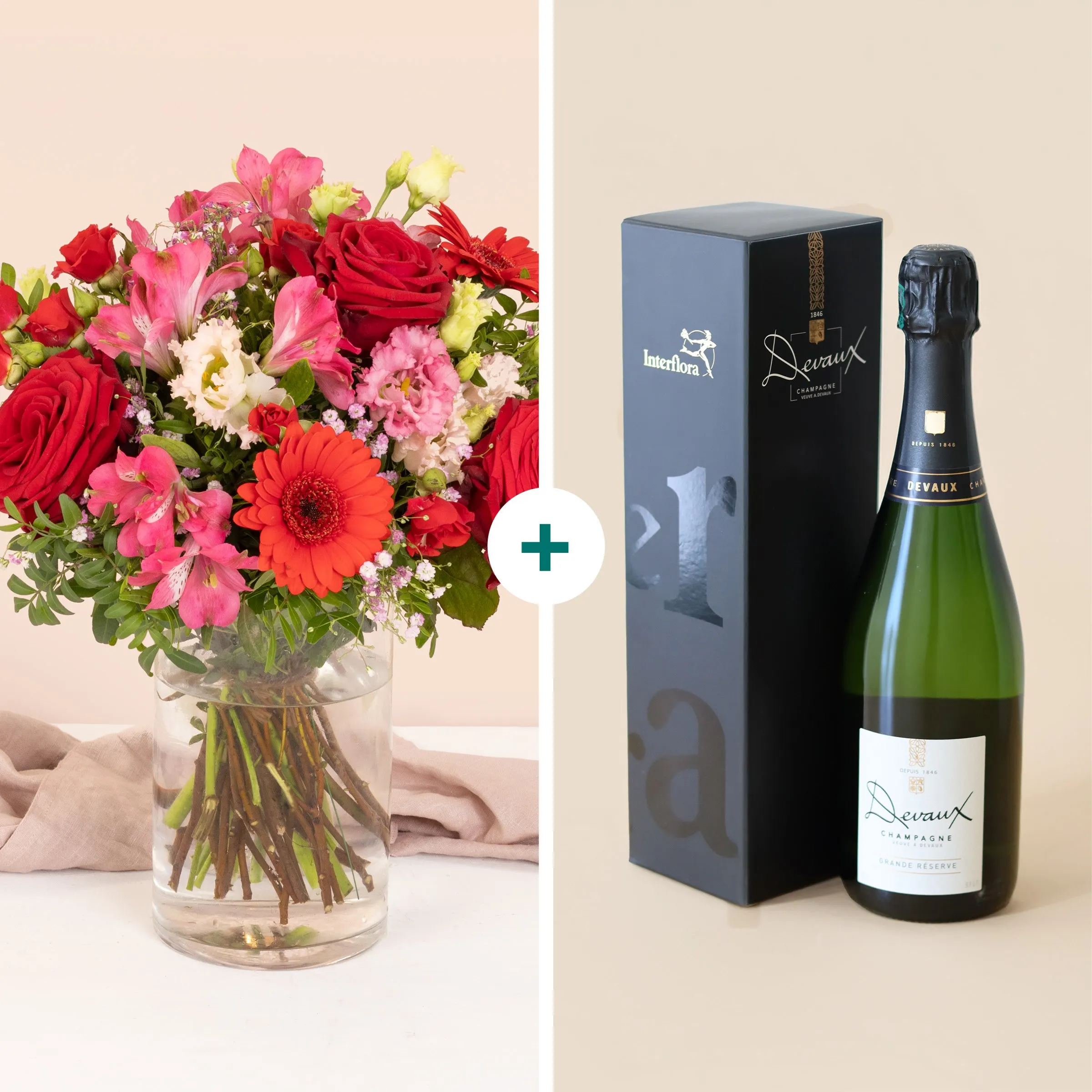 Kwiatowa miłość i szampan - Amour Floral