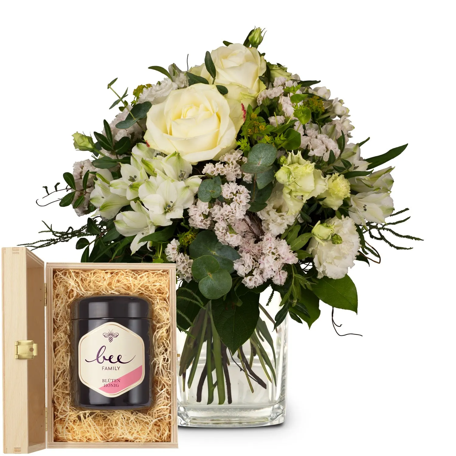 Flower bouquet 'Natural Magic of Blossoms' with Bee-Family S