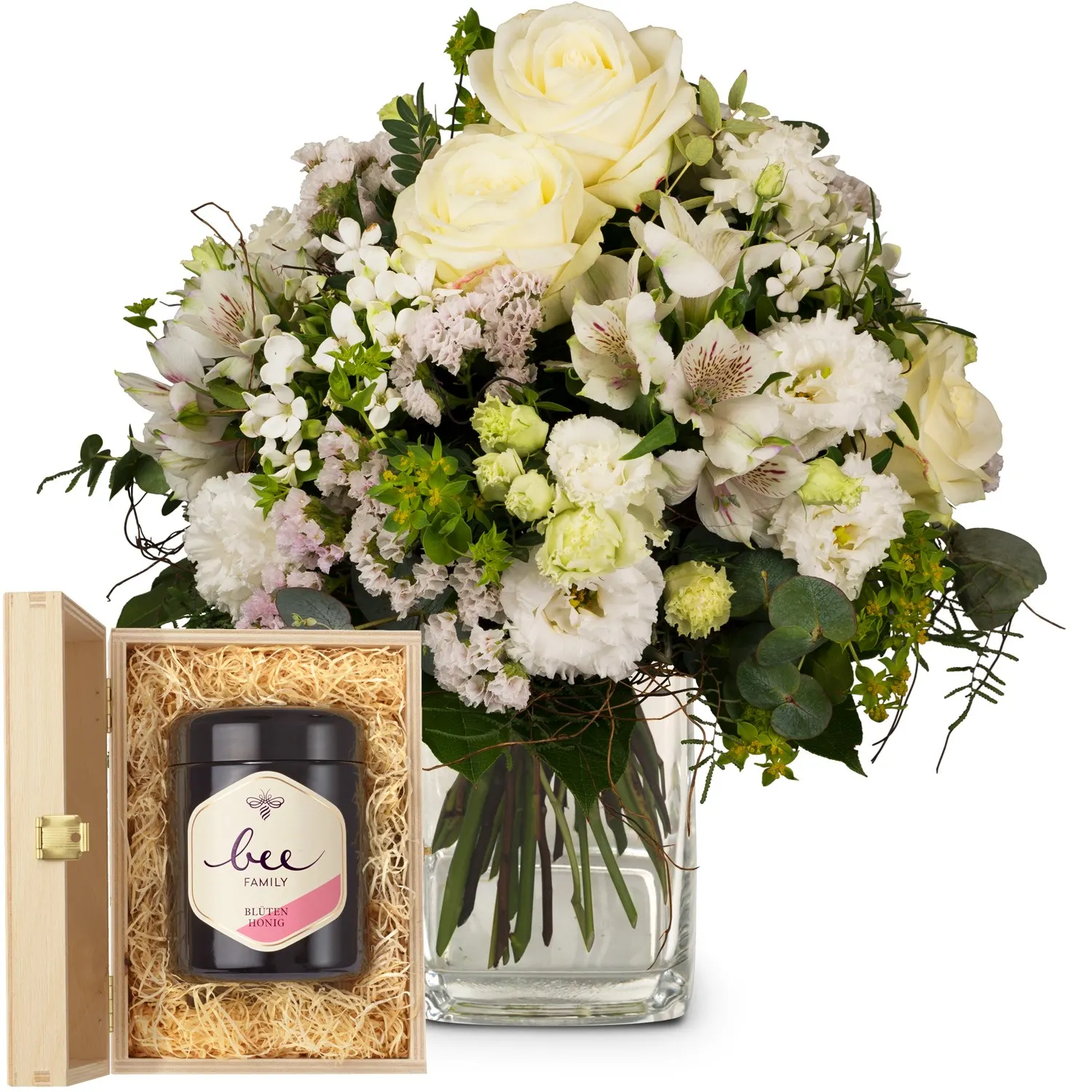 Flower bouquet 'Natural Magic of Blossoms' with Bee-Family S