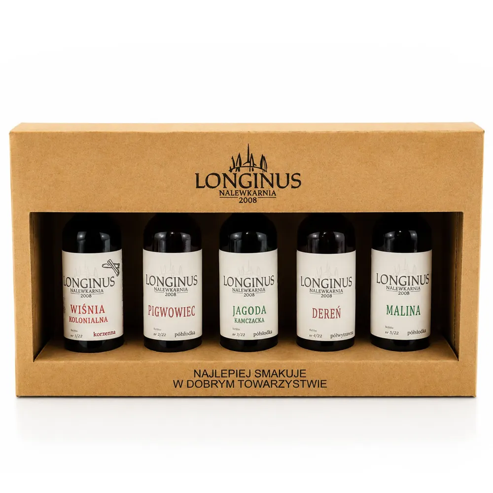 Zestaw 5 nalewek Longinus (5x50ml)