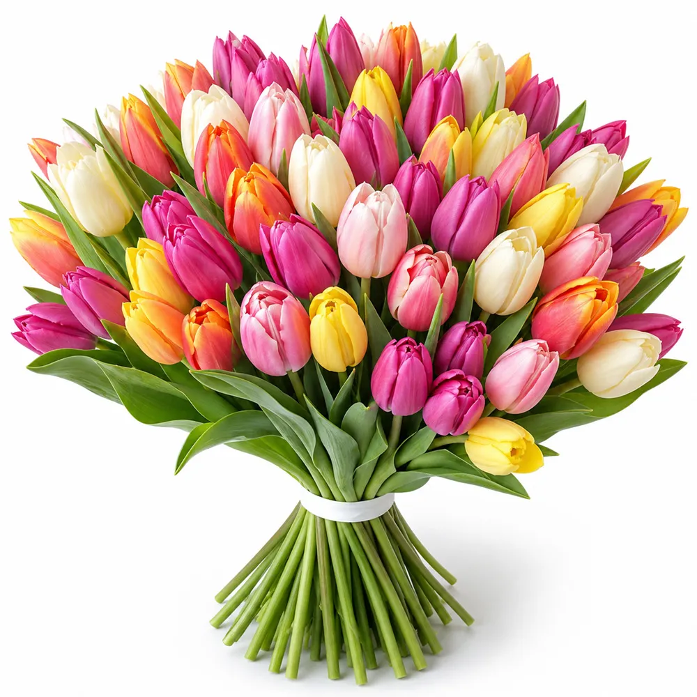 Kolorowe tulipany 12-100 szt.