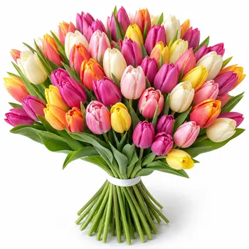 Kolorowe tulipany 12-100 szt.