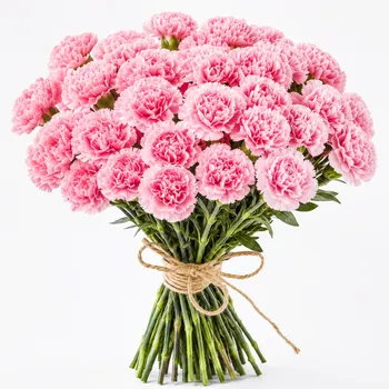 Pink carnations 11-100 pcs.