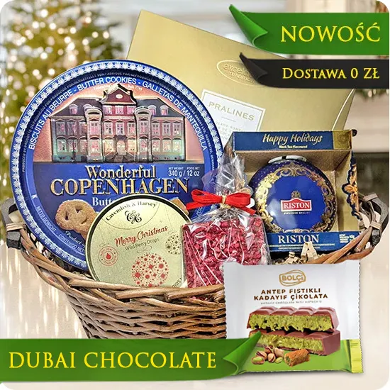 Dubajska Czekolada + Złote Święta