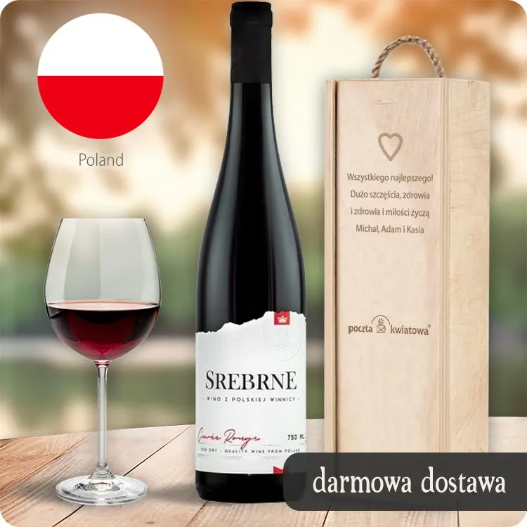 Srebrne - dry red wine