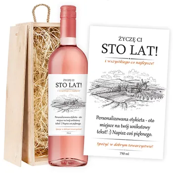 Różowe wino Sto Lat