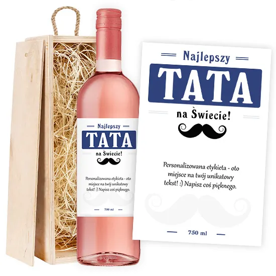 Rose wine Best Dad