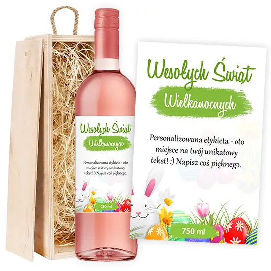Rose wine for Easter 